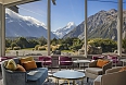 Lounge inside the The Hermitage Hotel, Mount Cook