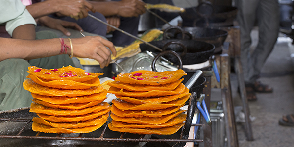 Ghewar Sweet food