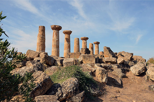 Remains of the Temple of Heracles