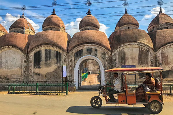 Rickshaw at Kalna