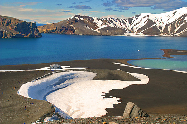 Deception Island crater photo credit W. Bulach