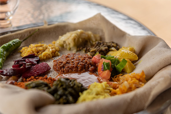 Injera Ethiopian food