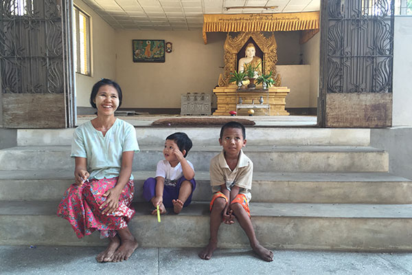 HAPPY MYANMAR PEOPLE SAMANTHA CLARK