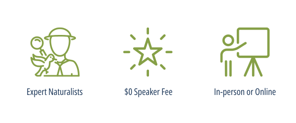 Icons for naturalist speaker