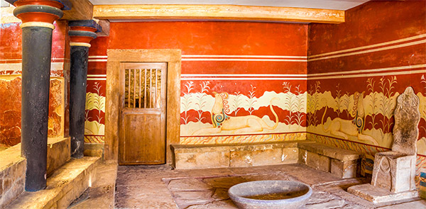 King's chamber of Knossos