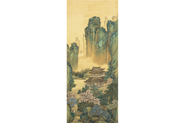 Painting by Tani Buncho (1763 - 1840) Edo period 19th century   1822