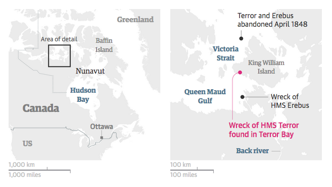 HMS Terror Franklin expedition