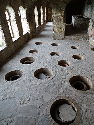 Traditional Georgian Wine Cellar photo credit Adam Jones