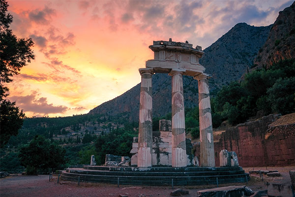 Tholos of Delphi photo credit Konstantinos Kousis