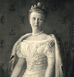 Portrait of Queen Wilhelmina of the Netherlands (1880-1962), 1901