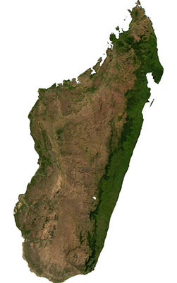 Madagascar map