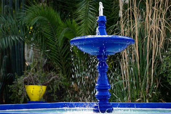 Fountain at Marjorelle