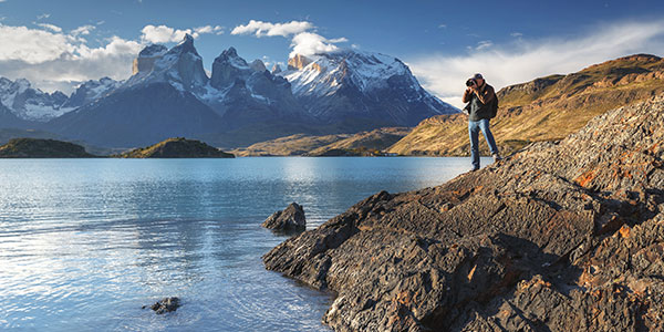 Patagonia National park Torres del Paine, Patagonia, Chile scenery