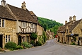 Village in the Cotswolds of England  
