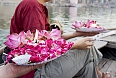 Offerings to set free on the Ganges River