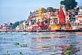 View of Varanasi from Ganges river