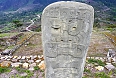 Monolith at Kuntur Wasi (Photo by: Pitxiquin)