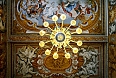 Chandelier and frescos in Galleria Spada, Rome (Photo by: Livioandronico2013)