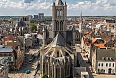 Saint Nicholas' Church, one of the oldest and most prominent landmarks in Ghent