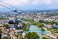 Cable car above Tbilisi