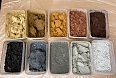 Pigments foraged in Cornwall