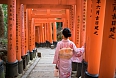 Fushimiri Inari Taisha Shrine in Kyoto