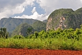 The 'mogotes' and red soils of Viñales are a highlight of our tour. (photo: Justin Peter)
