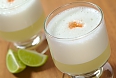 Peruvian cocktail called Pisco Sour