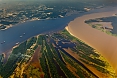 Confluence of Solimões River and the Rio Negro (Photo credit: Portal da Copa)