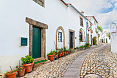 Traditional houses and street view in Marvão