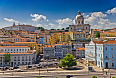 Colourful houses in Lisbon, Portugal