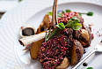 Rack of Lamb with potatoes