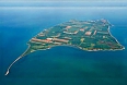 Pelee Island aerial view