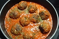 Albondigas (meatballs in tomato sauce), a classic tapa