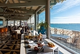 Grand Hotel Ortigia's view from the dining terrace