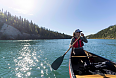 Canoeing in the Yukon river (Photo credit: Mosaic Earth)