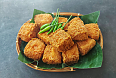 Tahu Sumedang: An Indonesian fried tofu dish originating from the town of Sumedang in West Java. 