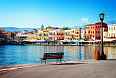 Old Venetian Port of Chania in Crete