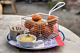 Bitterballen - A Dutch meat snack 