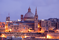 Night View of Valletta 