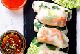 Fresh Vietnamese spring rolls