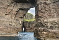 Klæmintsgjógv sea grotto