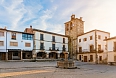 Plaza Mayor in San Martin De Trevejo