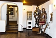 Interiors of Bran Castle in Bran, Romania