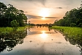 Amazon River at dusk