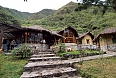 Lucma Lodge, one of many you will be staying in