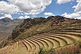 Inca terraces in Pisac