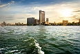 View of modern Cairo from the Nile