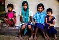 Young Indian girls (Photo by: Michael Babiak)