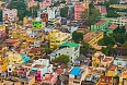 Colourful homes in Trichy